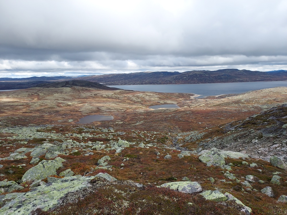 Utsikt til Mår vatne
